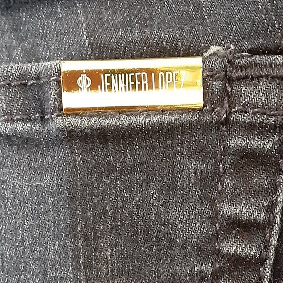Jennifer Lopez Capri Jeans Size 8, Blue, Pockets 25Lx28W, Straight Leg - Picture 9 of 11